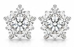 Natural Diamond Earrings