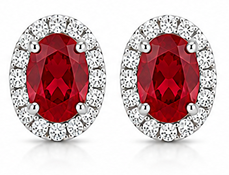 Natural Gemstone Earrings