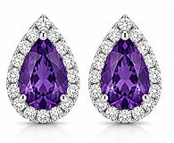 Natural Gemstone Earrings