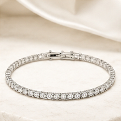 Diamond tennis bracelet